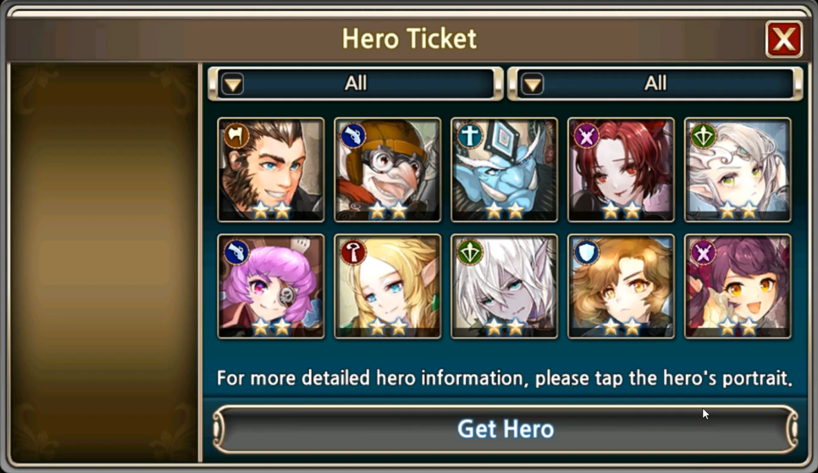 2 Star Hero Ticket – King's Raid Guides